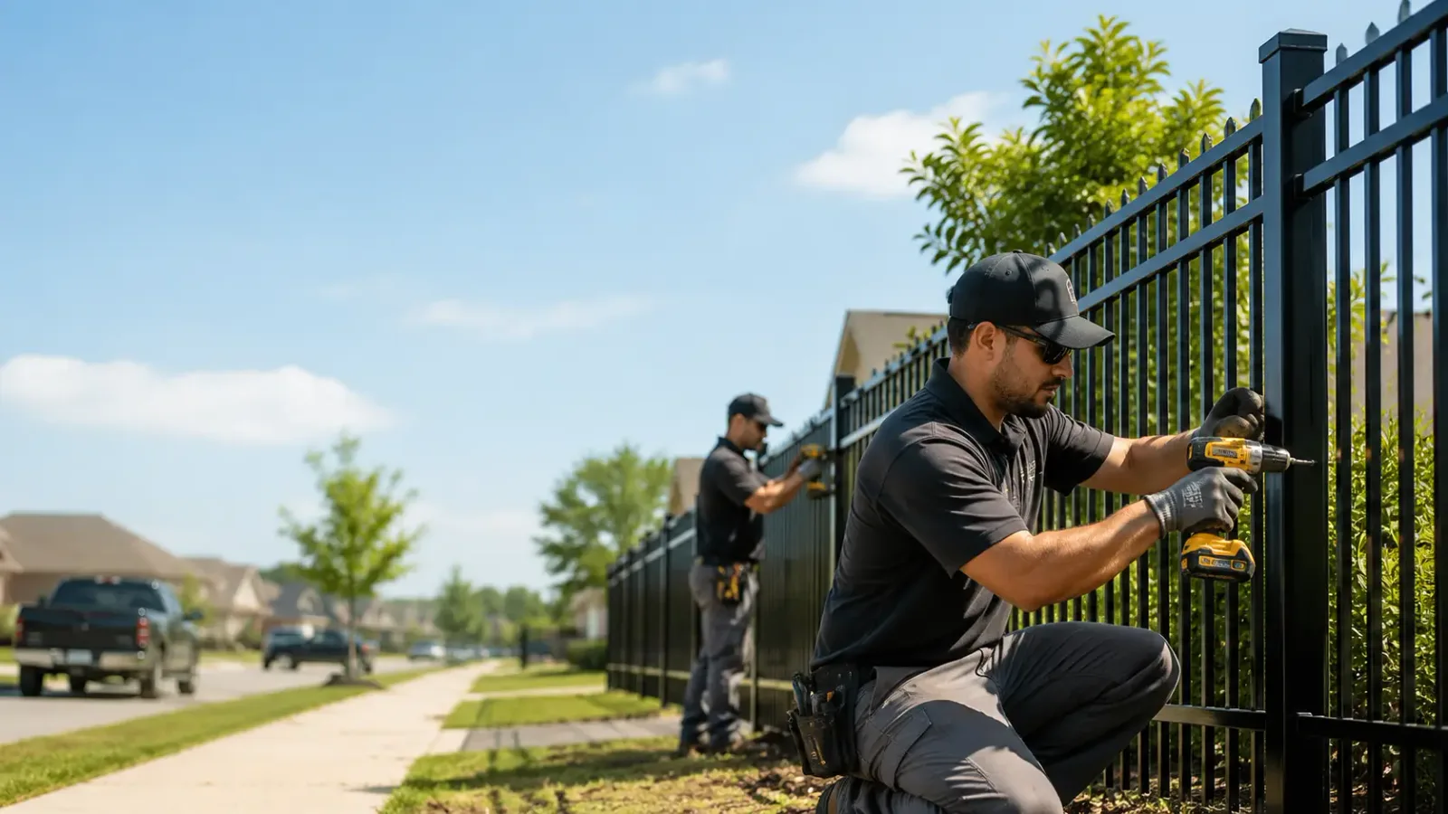 Metal Fence Installation in Torrance, PA